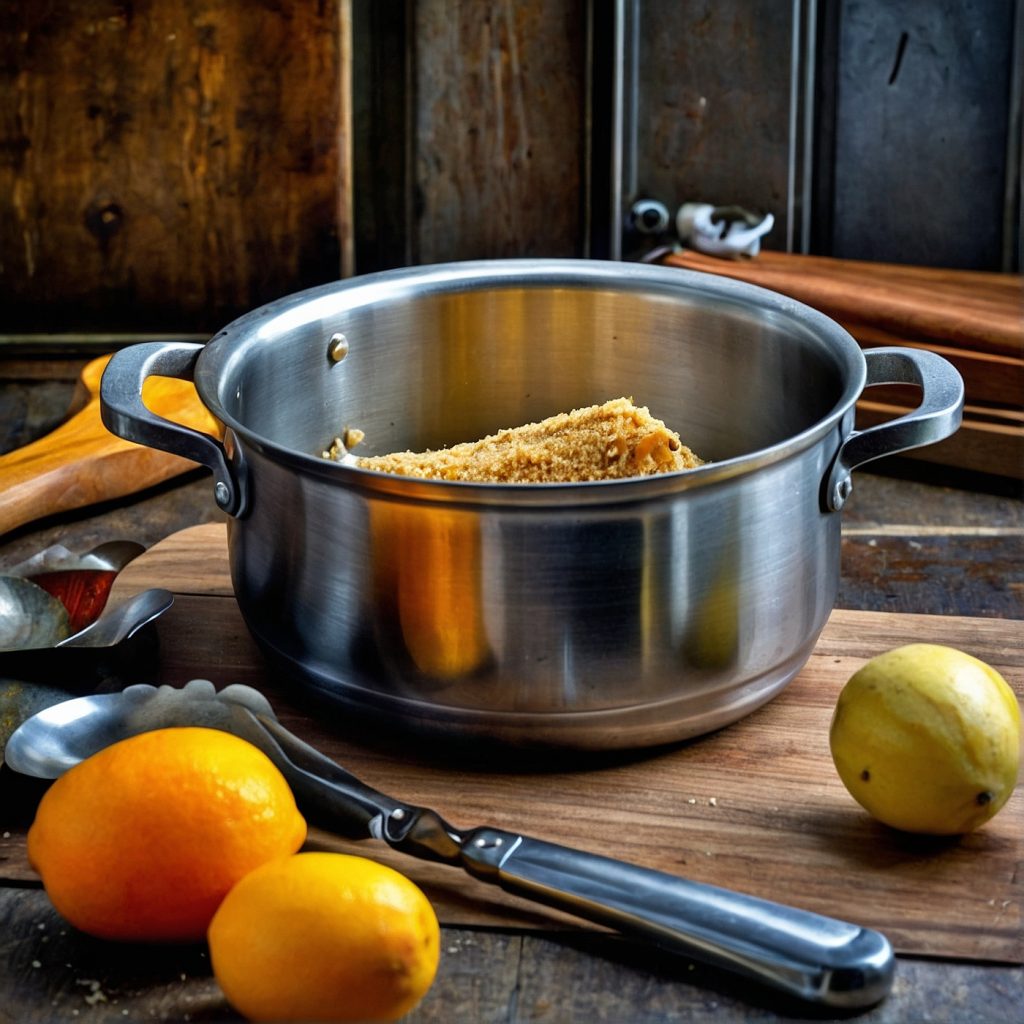 This image shows equipments needed for making the Lemon Loaf cake.