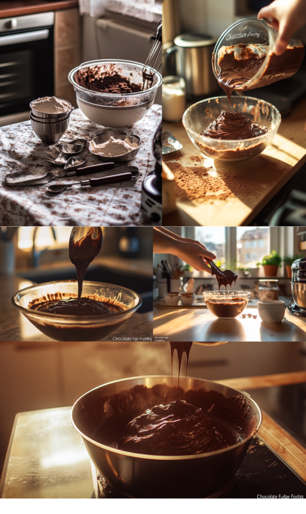 How to make Chocolate Fudge Frosting- A step by Step Process